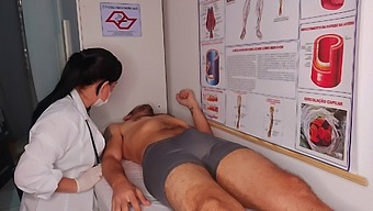 My Donger Stood Up Before The Medical Staff, Including A Nurse.